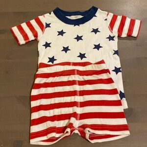 Hanna Andersson PJ sz 4 Stars and Stripes